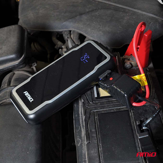 Jump Starter portabil 3 în 1 – 12V, 1600A