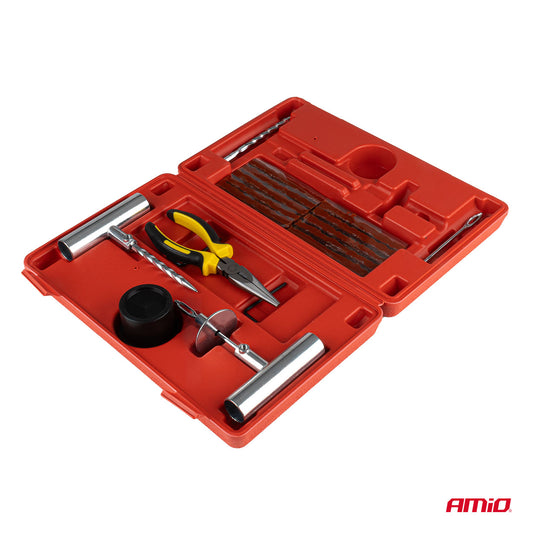 Kit reparație pană tubeless – 38 piese